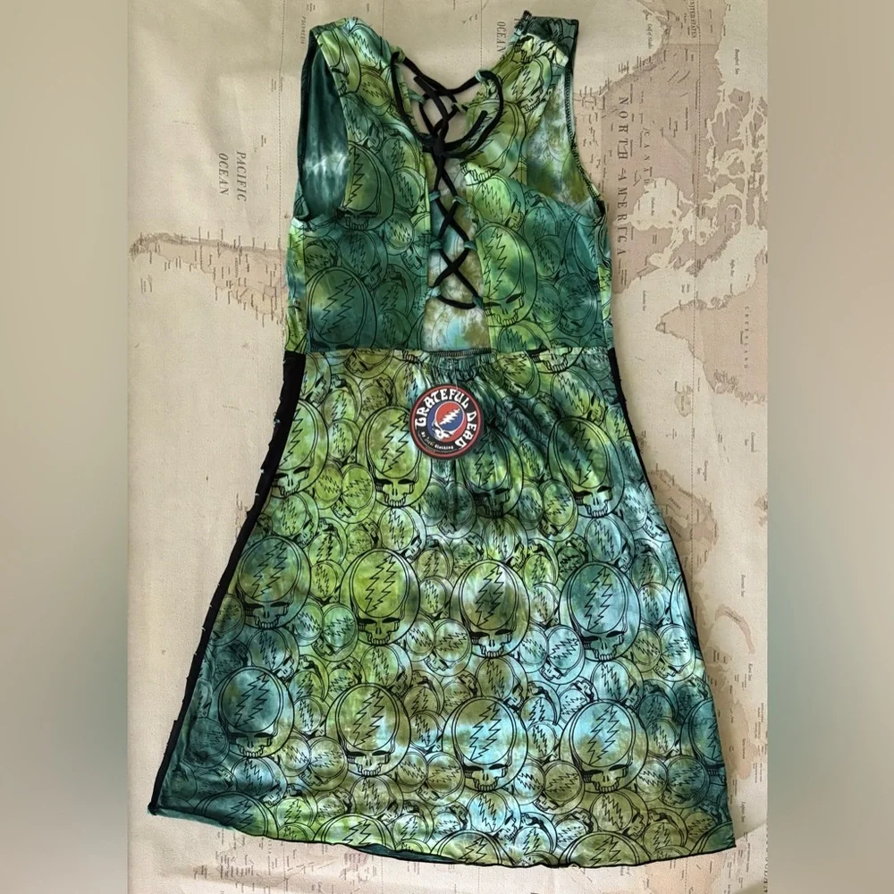 🆕Jayli Grateful Dead Halter Dress Size XL Artisan Made Size XL NWT 2023 - Picture 10 of 10